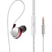Produktbild Bluetooth Kopfhörer Hangrui CK7 Bluetooth In-Ear Sport Kopfhörer Schweißresistent Stereo magnetischer Sport Ohrhörer für iPhone, iPad, Samsung, Nexus, HTC und mehr (Sliver)