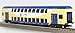 Produktbild Trix H0 Doppelstockwagen Metronom 1./2. Klasse aus Packung 21517 Neu Ohne OVP
