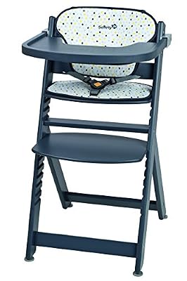 Safety 1st Chaise Haute Timba avec coussin Grey Patches
