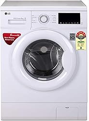 LG 6.0 Kg 5 Star Inverter Fully-Automatic Front Loading Washing Machine (FHM1006ADW, White, Direct Drive Techn