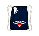 lieferbar vielen Farben Organic Gymsac Deutschland, Wappen, Land, Länder, blau