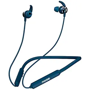 Noise Tune Active Plus Bluetooth Wireless Neckband Earphones with Fast Charging, IPX5 Water Resistant, 10mm Dynamic Drivers for Great Wireless Sound, 10 Hours of Playtime (Sapphire Blue)