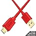 Tukzer Micro USB Cable Gold Plated - High Speed, Quick Charge 2.4 Amp & Data Sync (1.2M/ 4Ft- Red) RS.259.00