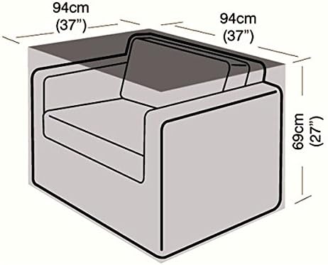 Cover Up Large Rattan Armchair Cover - 94cm