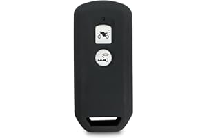 OTMIK Cover per Chiave Auto in Silicone Caso Compatibile con Honda X ADV SH 125 150 300 Forza PCX Accessori per Coperture Chiave Moto (Nero B)