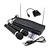Produktbild Premium Karaoke Set: 2X Kabellose Mikrofone + Empfänger + Singstar-Adapter (für Wii, PS4, PS4 PRO, PS3, PS2, Xbox 360, Xbox ONE, PC)