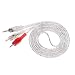 Segolike 3.5mm Male to 2 RCA Male Audio Video Gold Plated Copper Wire Cord 5ft PVC RS.325.00
