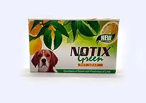 Dog Lovers Notix Goodness Freshness Neem Pet Soap (Green.75 g) - Pack of 3