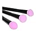 Kosee Beauty 3pc Sponge Blenders with Handles Smooth Shaped Powder Puff Make Up Tool Kit Purple