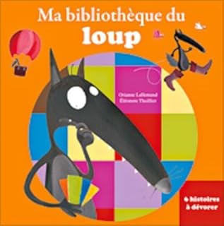 jaquette livre Coffret Ma bibliothèque du loup / 6 histoires du loup à dévorer