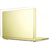 Coverzone MacBook ile Uyumlu Şeffaf Kapak Kılıf Neo 13 in&ccedil; A3404 i&ccedil;in Tasalanmış, Şeffaf Parlak Premium Sert Koruyucu Kapak, 