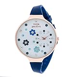 THINKPOSITIVE Damen Uhr Analog mit Armband Silikon