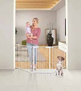 Little Chicks Waverely Configure-It Hardware Mounted Gate for Top & Bottom of Stairs