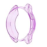 Vamoro Ultradünne, weiche TPU-Schutzhülle aus Silikon Weiche Ultradünne TPU Schutzhülle Rundherum Schutz Schlankes Case für Samsung Galaxy Watch 42mm(Violett)