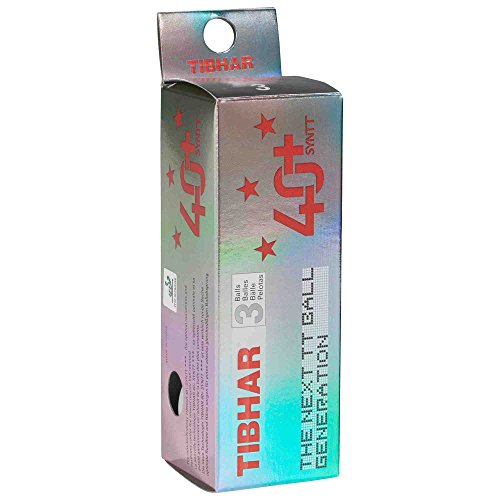 Preisvergleich Produktbild Tibhar 3 *** Ball 40+ SYNTT 3er Weiß, Weiß