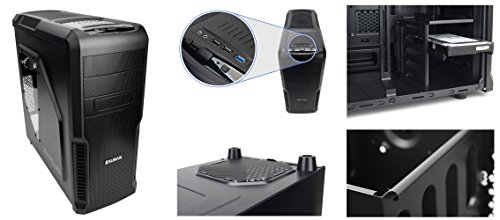 Sedatech – Gaming PC Advanced Intel i3-4160 2×3.6GHz, Radeon R7 265 2048Mb, 8GB RAM, 2000GB HDD, USB 3.0, 80+ Netzteil, Win 7 – Home, Office, Family, Gaming PC, PC Gamer, Multimedia, Desktop PC, Computer, Rechner - 2