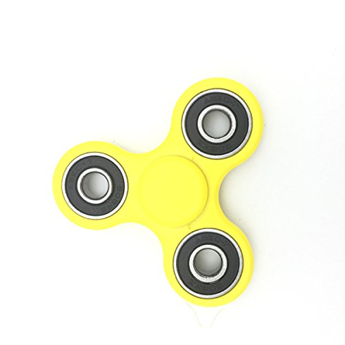 YIHANG @ Fidget Spinner Finger Gyro Fingertip Gyro Magic Decompression Triangular Finger Interscrew Decompression Toys,Yellow