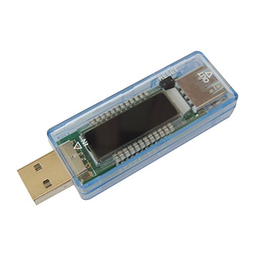 Demiawaking USB Ladegerät Kapazität Strom Spannung Detektor Meter Batterietester - 9