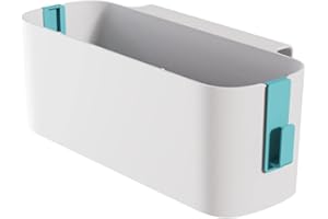 SCOUTTEEMO Tasche da Letto Appendibile, Scatola di Stoccaggio con Ganci, Borsa da Comodino,Portaoggetti Tasche da Comodino per Casa,Scuola,Dormitorio,Letto a Castello