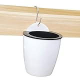 ✦ [FUNCTION] Das automatische Bewässerungssystem des Blumentopfes löst jeden Tag die Mühe, zu wässern. Das automatische Saugseil kann die Pflanzen für eine lange Zeit autark machen, um den Tod von Wasserpflanzen zu vermeiden (das Wasser übersteigt den Boden des inneren Korbes nicht).