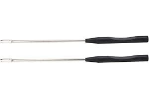 ATYHAO Inoculation Rod, 2 Pack Loop Brackets for LAB Bacterial Tissue Culture, Durable Stainless Steel for Microbiology Research and Clinical Laboratory Use