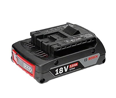 Bosch Batterie coulissante 2607336906 Chargeur Noir 18 V 2 Ah