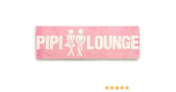 Platen Panelen Bordjes Huis Shabby Blechschild Metallschild Turschild Pipi Lounge Braun Toilette Bad Wc Deko Gamestingr Com