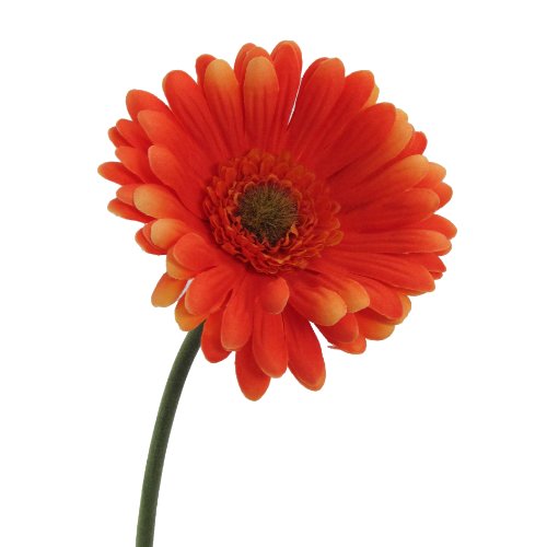 Kunstblume Gerbera 50cm. ORANGE -70