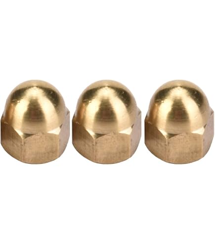 Lot De 30 écrous à Tête Bombée En Laiton M4 DIN1587 - Uxcell - Neuf En Emballage D'origine - Pour Bricolage Et Assemblage