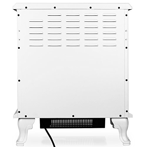 Elektrischer Kamin mit Heizlüfter und Kaminfeuer Effekt 2000W Elektro Elektrischer Kamin Ofen Heizung Heizer Heizlüfter Feuereffekt Heizgerät Heizstrahler - 7