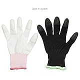 Apalus Professional Heat Resistant Glove for Hair Styling Heat Blocking for Curling, Flat Iron and Curling Wand Suitable for Left and Right Hands,2 PCS Pack