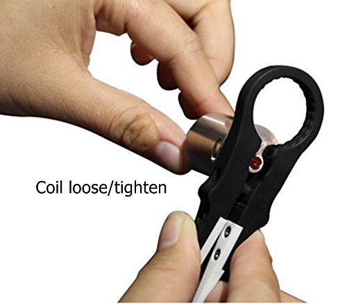 geekvape Multifunktionale Keramik Spule Pinzette, Draht hitzebeständig antimagnetisch Pinzette Schlüssel Werkzeug - 6