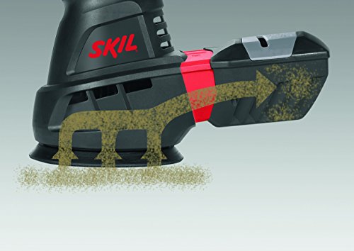 Skil Exzenterschleifer 7445 AA (430 W, Ø 125 mm, Staubfüllstandanzeige, +3 tlg. Schleifpapierset) - 3