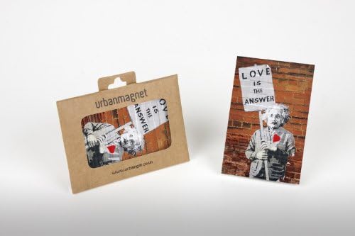 Love is Answer Photo Fridge Magnet