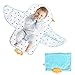 Produktbild Tragbare Wickelunterlage, wasserfest Wickelunterlagen waschbar Baumwolle große Größe, für Zuhause, Reisen, für Kleinkinder, Babybetten, Spielwagen, Kinderbett, Matratze und Pflege für ältere Menschen