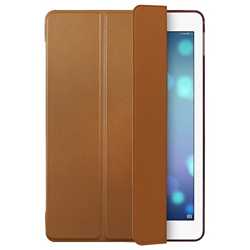 iPad Mini Hülle, ESR® Yippee Series Auto Aufwachen / Schlaf Funktion PU Ledertasche mit Durchschaubar Rückseite Abdeckung Schutzhülle für iPad mini 3/2/1 (Braun) - 6