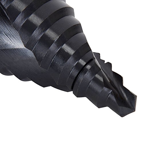 Fortag HSS- Stufenbohrer Profi Schälbohrer Stufenbohrer Konusbohrer Metallbohrer titannitriert Schälbohrersatz Hex Shank Pagoda Schäl-Bohrer Senker Set Bohreraufsatz Stufenbohrer-Satz Blechbohrer 10-45 mm - 6