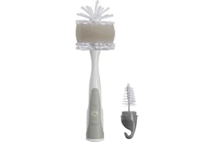 Vital Baby Nurture Deluxe Bottle Brush, White/Grey