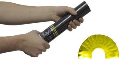 Confetti Cannon (handheld) 30 cm (Golden)