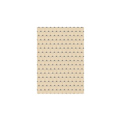 Stoff Polsterstoff Möbelstoff Bezugsstoff Meterware für Stühle, Eckbänke, etc. – Marietta Beige Kariert – MUSTER - 2