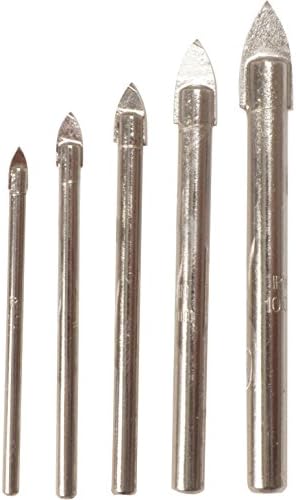 Advanced Irwin Pro-Series 5 Piece Glass &amp; Tile Drill Bit Set 4 - 10mm [Multi Set] --
