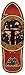 Produktbild Santa Cruz Skateboards Star Wars Boba Fett Inlay Skateboard by Santa Cruz