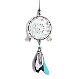 chiccharming Traumfänger mit Federn Wand hängende Dekoration handgefertigt Home Ornament Craft