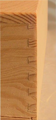 Kosmetiktuchspender, Kleenexbox, Tücherbox Holz (Kiefer) unbehandelt - 3