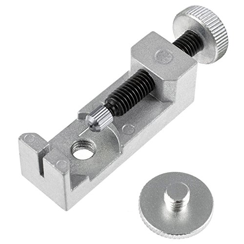 Zacro Uhrmacherwerkzeug Uhrenarmband Strap Kettenbolzen Remover Reparatursatz Werkzeug für Uhrmacher mit 3 Extra Pins - 4