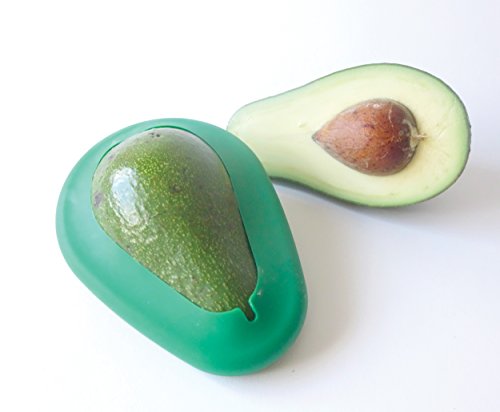 Lebensmittel Huggers von Kitchencraft Silikon Avocado Savers – Mehrfarbig (Set von 2) - 5