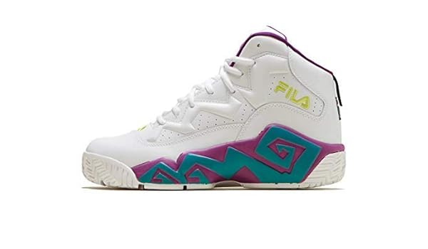 turquoise fila shoes