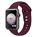Produktbild YOUKESI für Apple Watch Armband 38mm 40mm, Soft Silikon Sport Ersatz Uhrenarmbänder für iWatch Series 4/3/2/1,Nike+,Sport,Edition M/L
