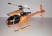 Produktbild RC 2,4 Ghz. Helikopter LAMA AEROSPATIALE 4 Kanal Single Blade Hubschrauber Für Outdoor Flüge - bis zu 40 km/h - LCD Steuerung