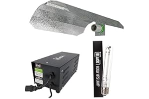 SALE Lumii 600w Ballast Grow Light Kit Hydroponics Black 600w Bulb HPS Dual Spec (600W)